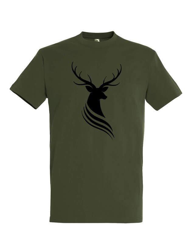 Marškinėliai - For deer hunters