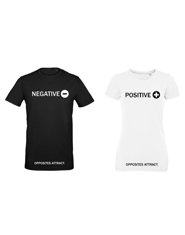 Marškinėliai - Positive Negative