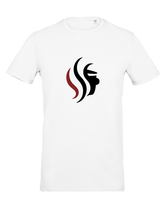 Marškinėliai "Dūmų katilas" logotipas