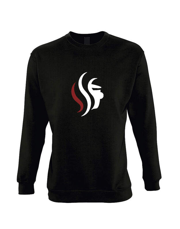 Džemperis be gobtuvo "Dūmų katilas" logotipas