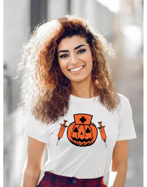 Marškinėliai / džemperiai - Halloween nurse