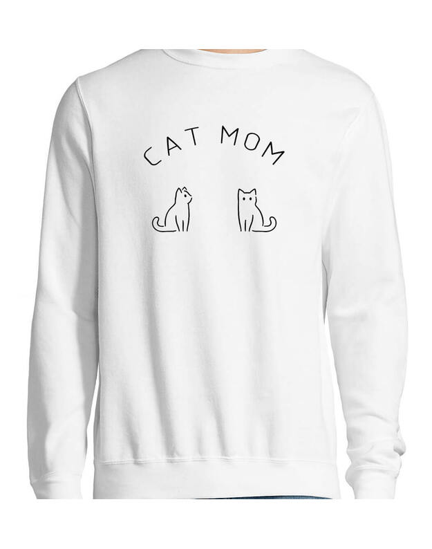 Džemperiai - Cat Mom