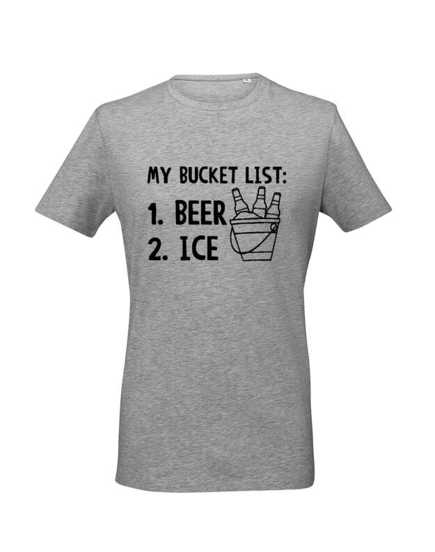 Marškinėliai - My bucket list