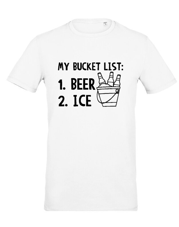 Marškinėliai - My bucket list